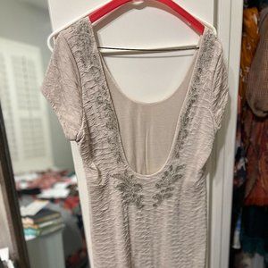 Free People Open Back Dress